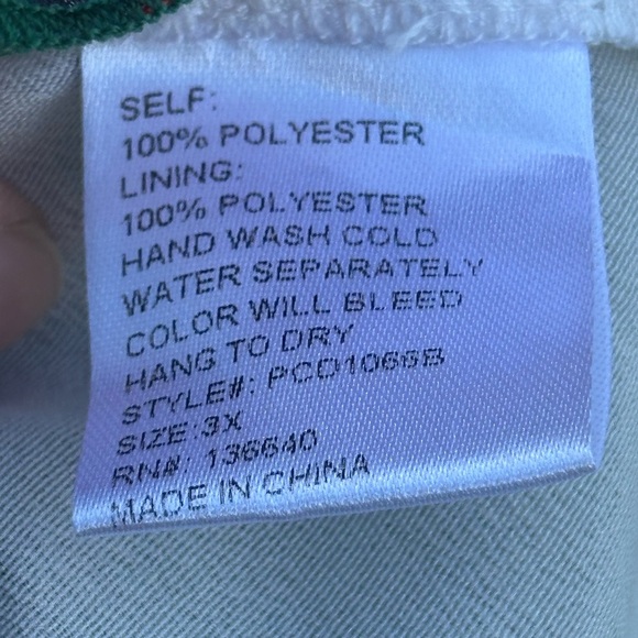 Colorful Floral Dress with Ruffle Accents Buckle Tie Up Back Size 3XL - Picture 2 of 8